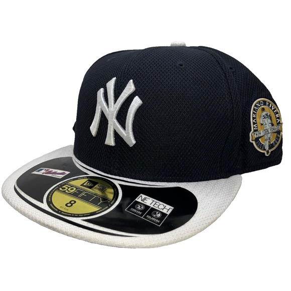 Mariano Rivera New York Yankees Retirement Patch Hat New Era Sz 8 Fitted 59Fifty